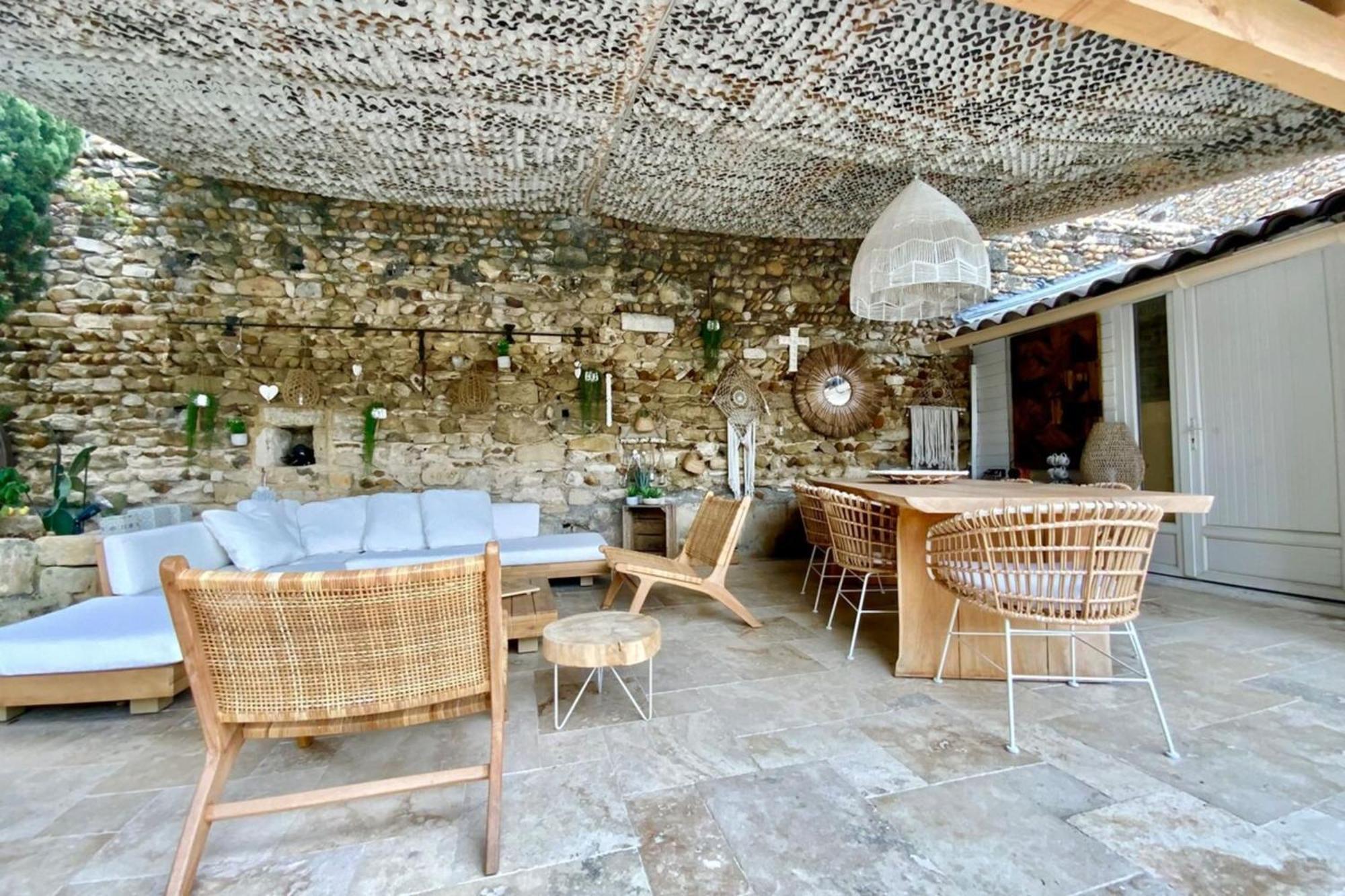 Casa Angel -Bohemian Villa With Swimming Pool And Air Conditioning! Vauvert Luaran gambar